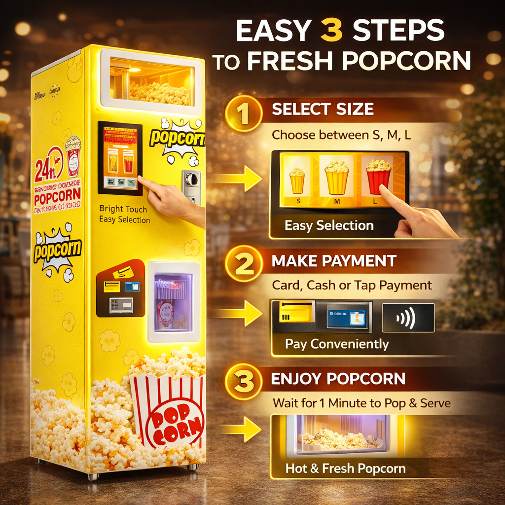 Popcorn Vending Machine 5