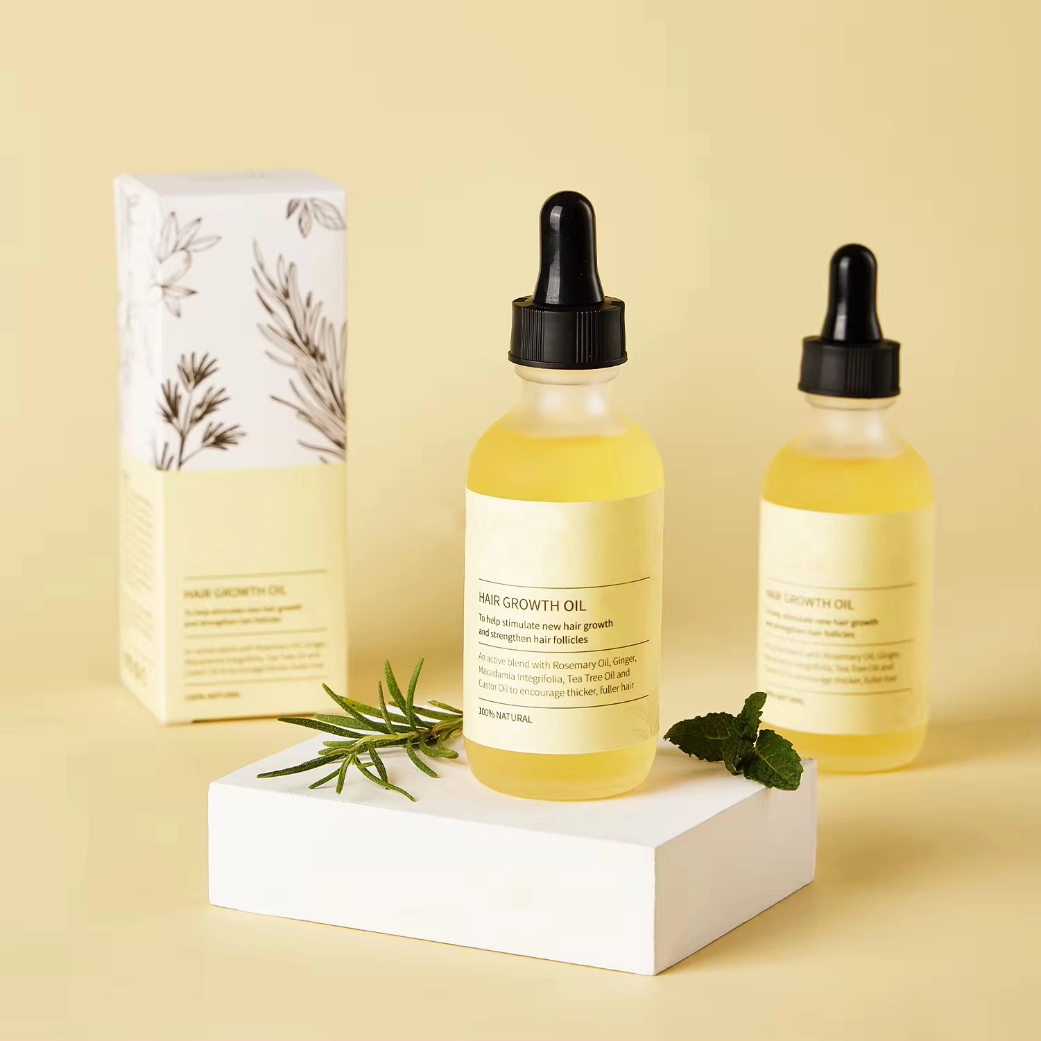 Mlm Custom Makeup Best Selling Hair Care Essential Oil Baliaga Kemiri Oil For Hair Care Pressure Pump Type 1