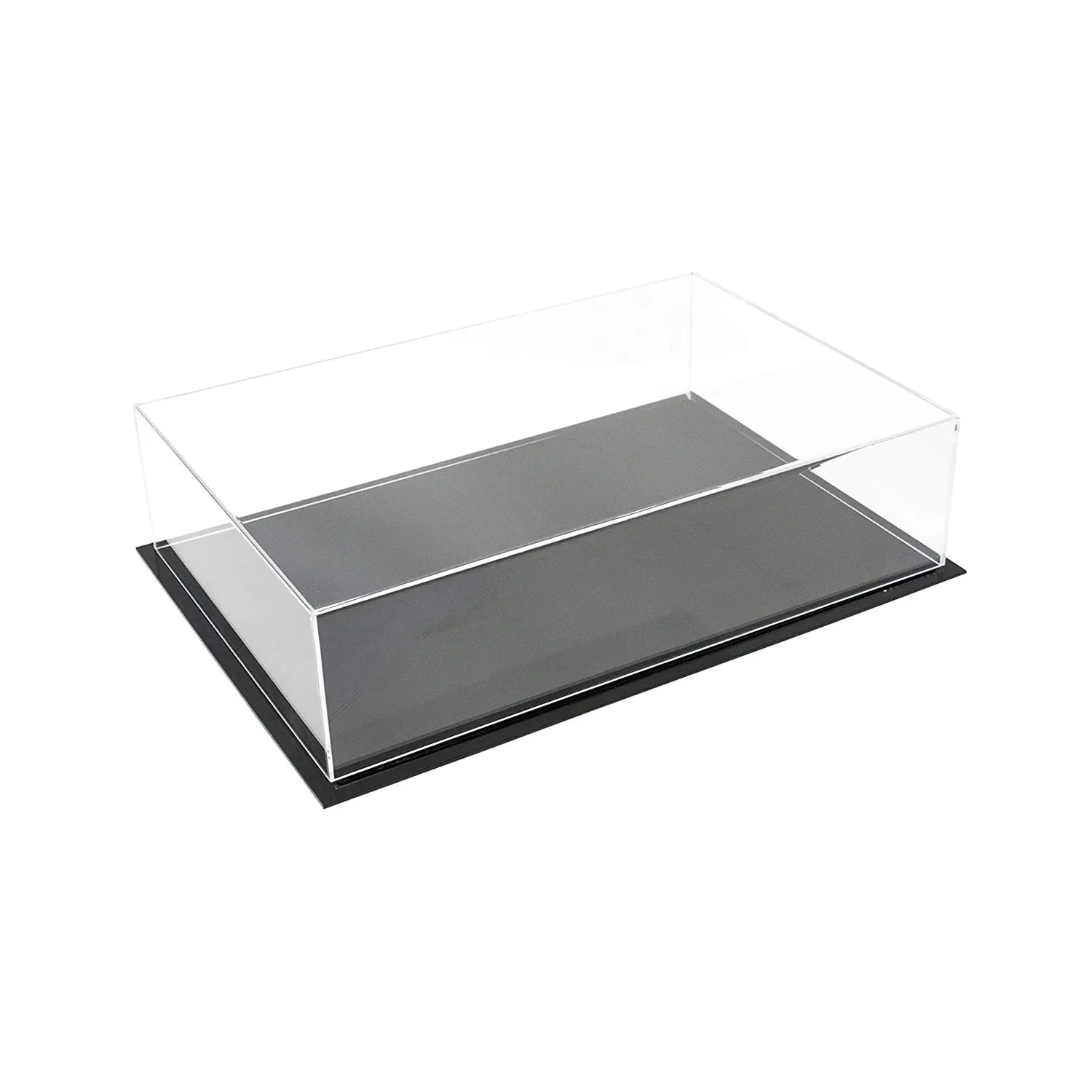 Customise Deluxe Airplane and Car Models Acrylic Plastic Display Case with Base 1