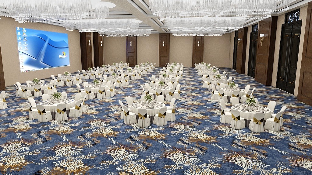 Axminster Carpet for Hotels and Business Spaces - 8-12mm Pile 7