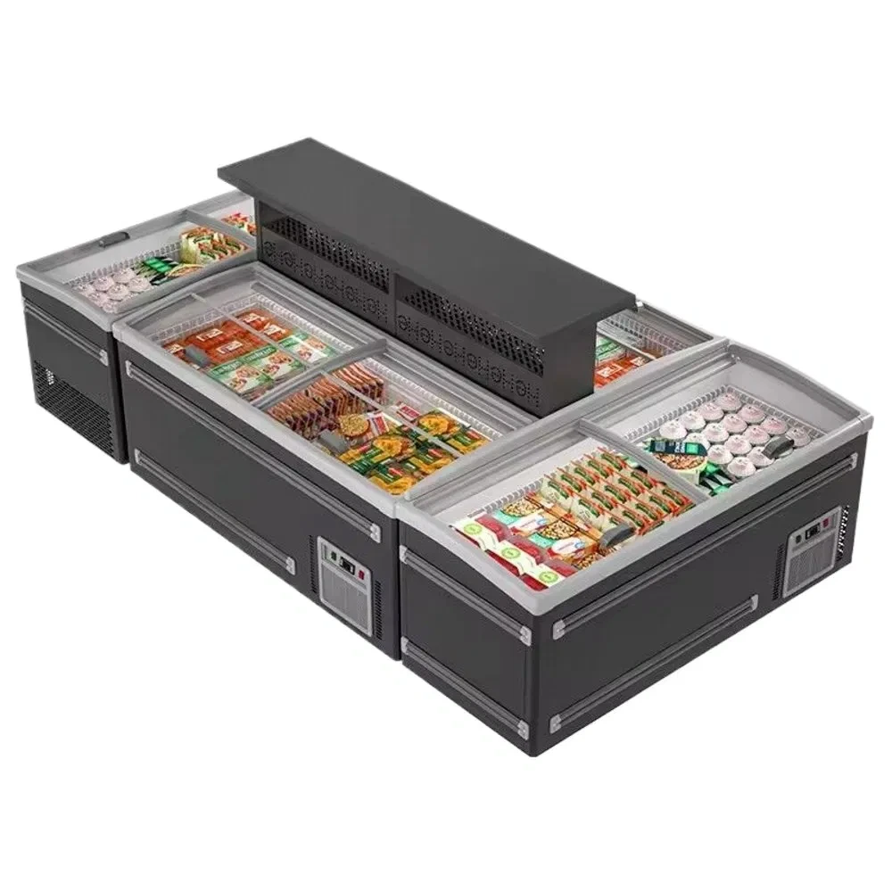 Island display freezers 