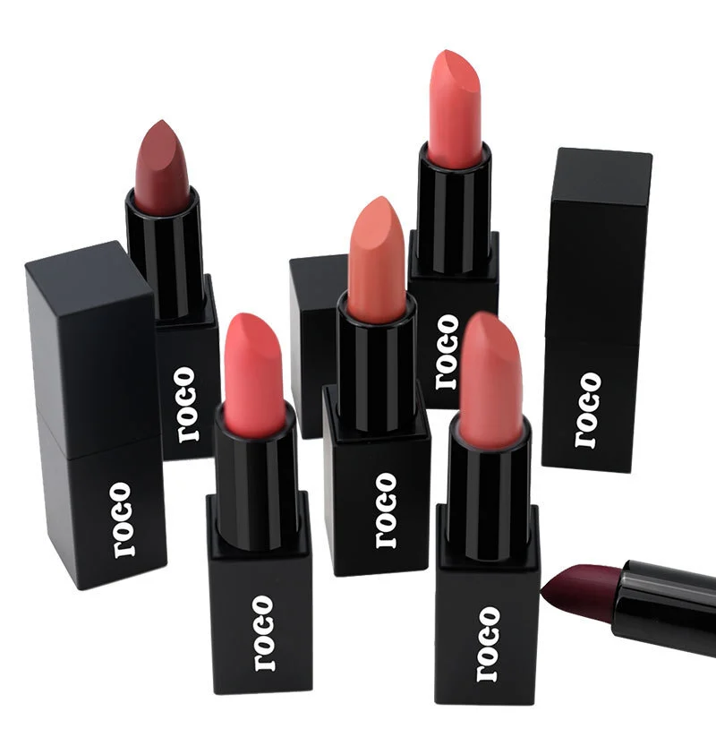 Mlm Custom Makeup Matte Velvet Lipstick Waterproof Non-fading Non-stick Cup Matte Long-lasting Moisturizing Vegan Lipstick 1
