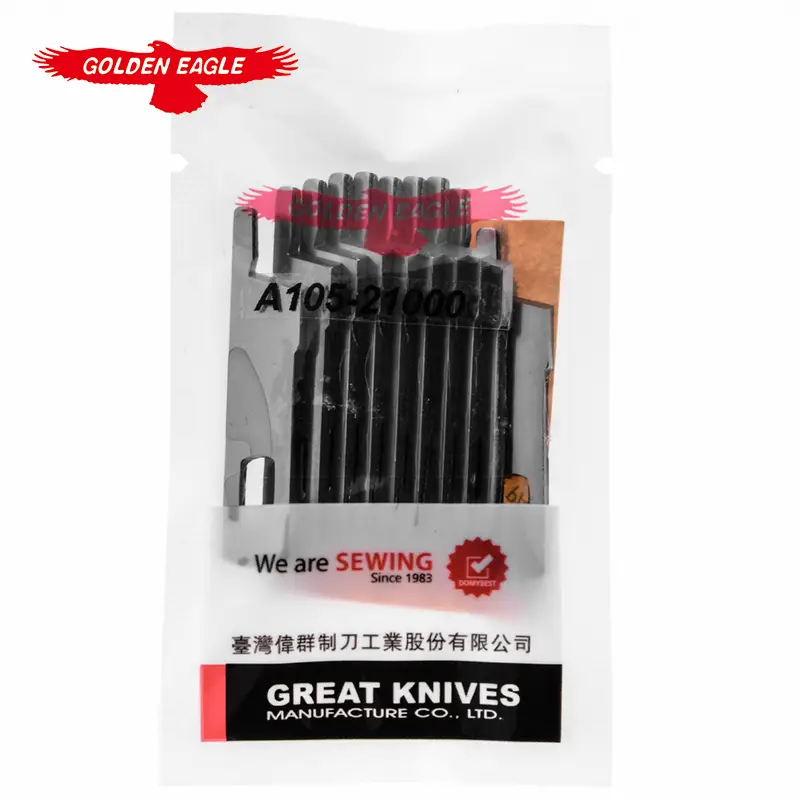 A105-21000 Golden Eagle Brand For Others Upper Knife Industrial Sewing Machine Spare Parts Garment Manufacturing Industry 1