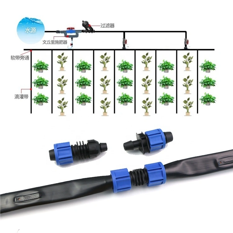 16mm Water-Saving Drip Tape System - Pipes & Fittings 1
