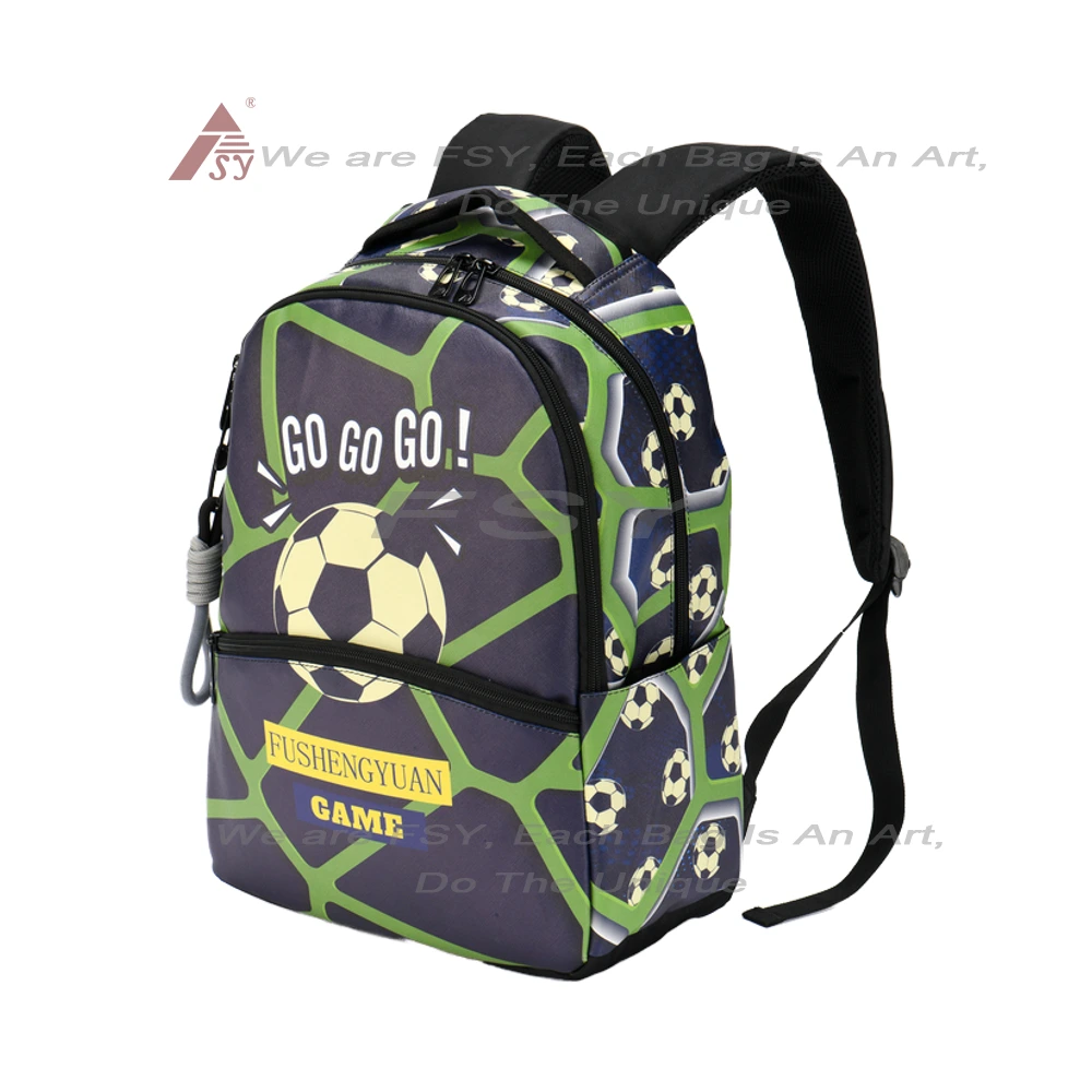 Custom Youth Casual Sports Soccer Backpacks Student Printing Backpack Waterproof School Backpacks For Adults Outdoor Cheap 1