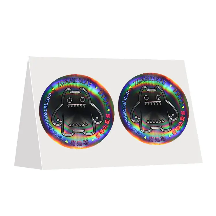 Laser-Aufkleberdrucker und Hologramm-Overlay für Verpackungen 1