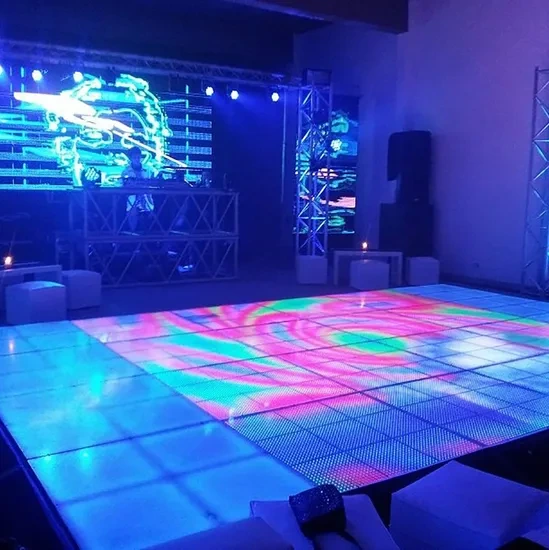 Dance Floor Tile LED Display P2.976 Interactive LED Dancing Floor Panel 1