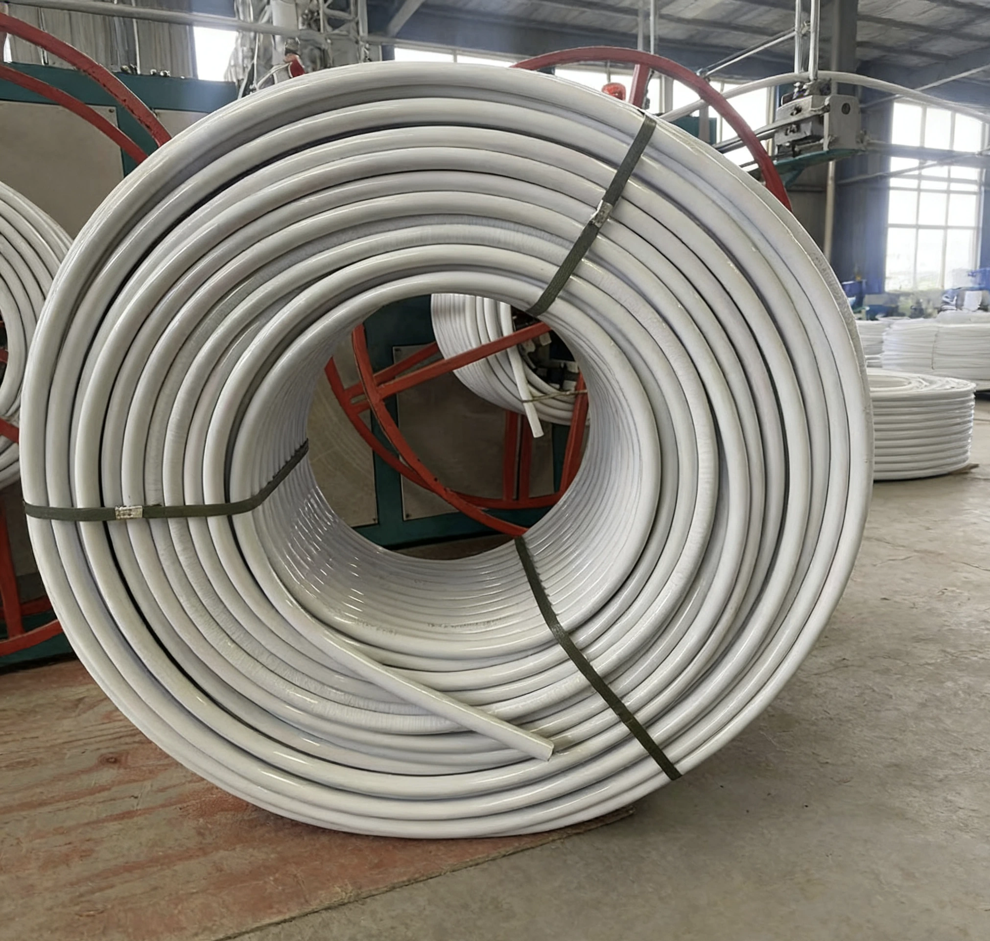 16mm White LDPE Drip Irrigation Tube - Agricultural Pipe 1