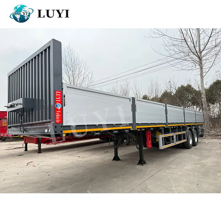 40ft High Load-bearing Capacity Side-wall Semi-trailer 1