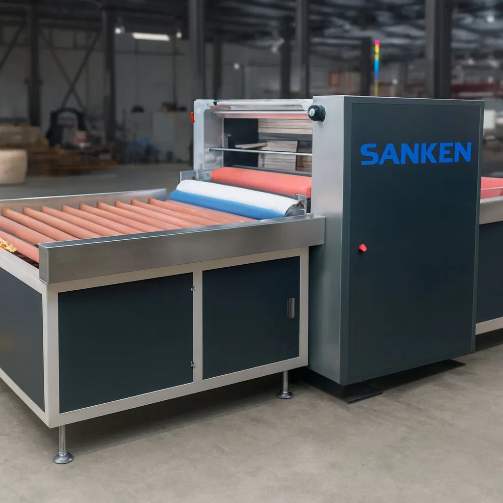 Sanken Glass Sandblasting Engraving Machine PLC Automatic Film Sticking Machine Mirror Sandblaster - Film Sticking Machine and Glass Film Sticking Machine 2