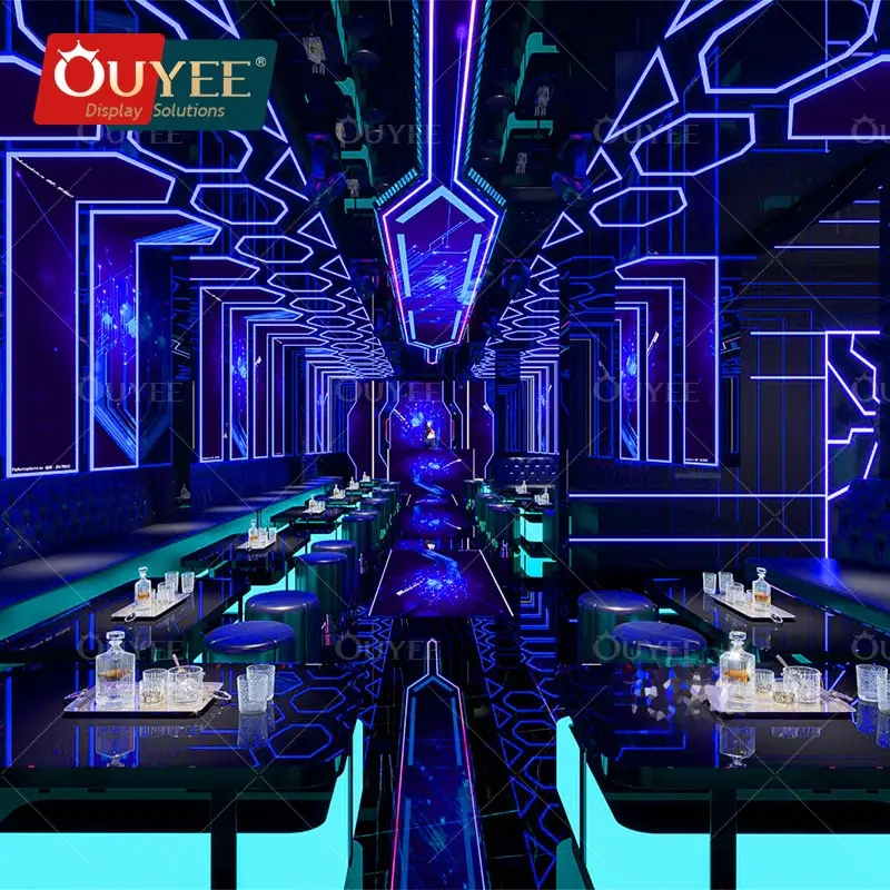 أطقم أثاث بارات وصالات النوادي الليلية للتصميم الداخلي ثلاثي الأبعاد 1