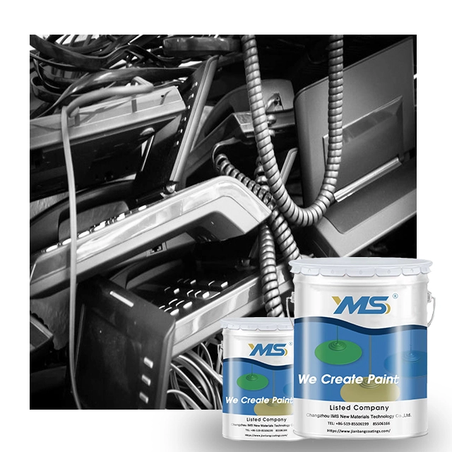 Yms Coatings High Temperature Resistance Cathodic Protection Inorganic 80% Zinc-rich Primer Free Sample Boat Paint 1