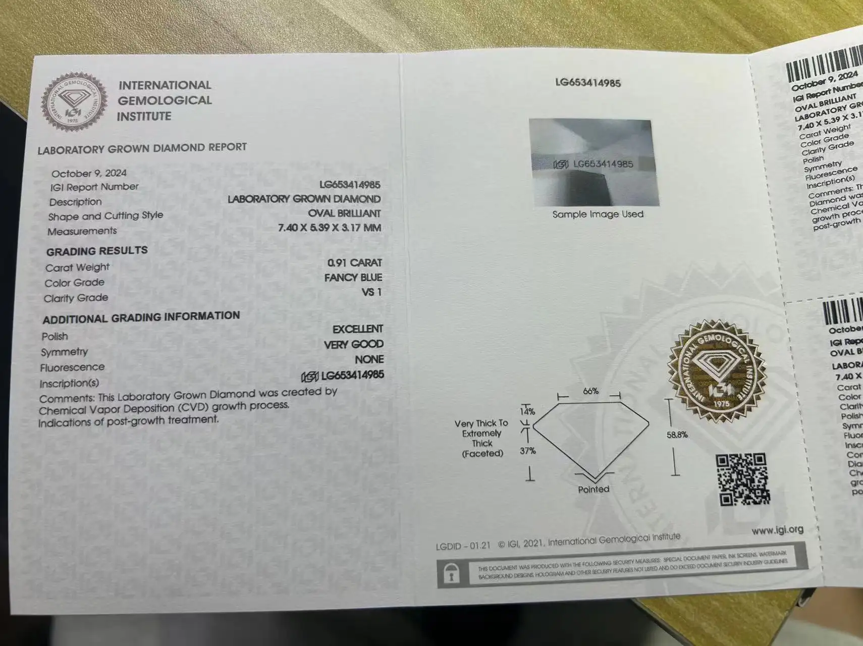 Blue Nile Diamonds Gia Certified Blue Lab Diamond Wholesale - DKL Jewelry 3