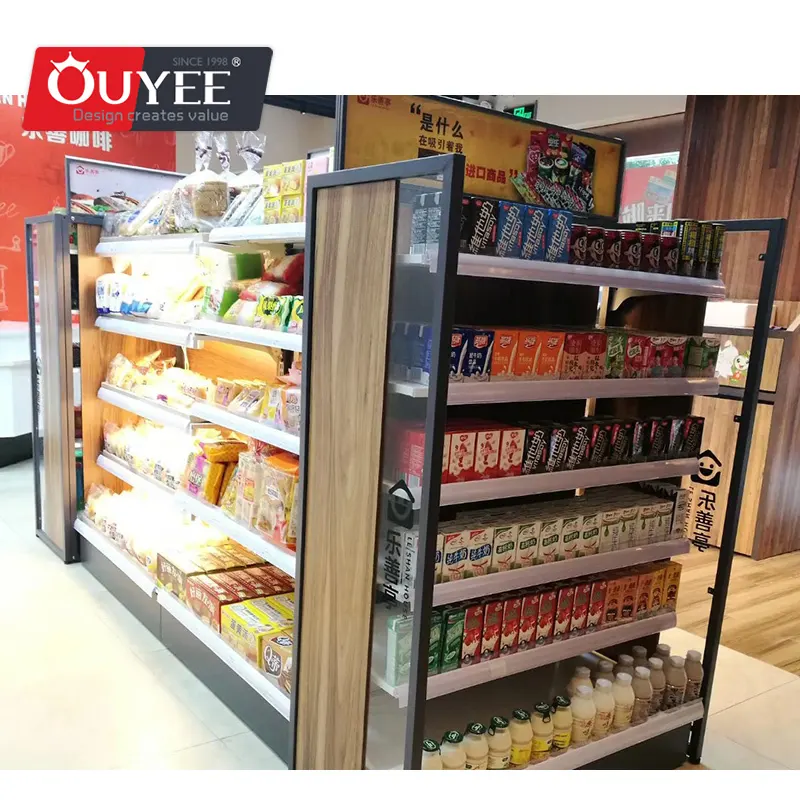 Rayonnages gondoles pour supermarchés, rayonnages gondoles sur mesure en gros - Ouyee 3
