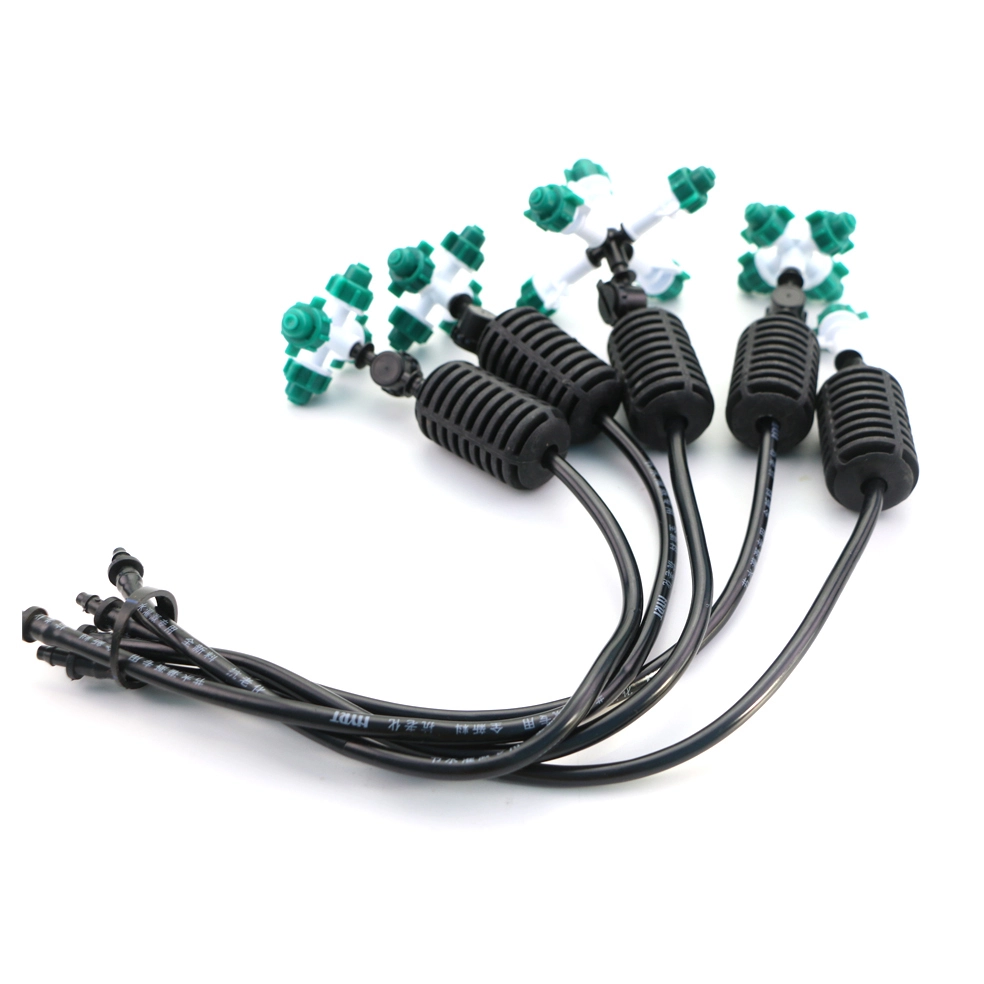 Four-Outlet Atomizing Sprinkler for Greenhouse & Garden 1