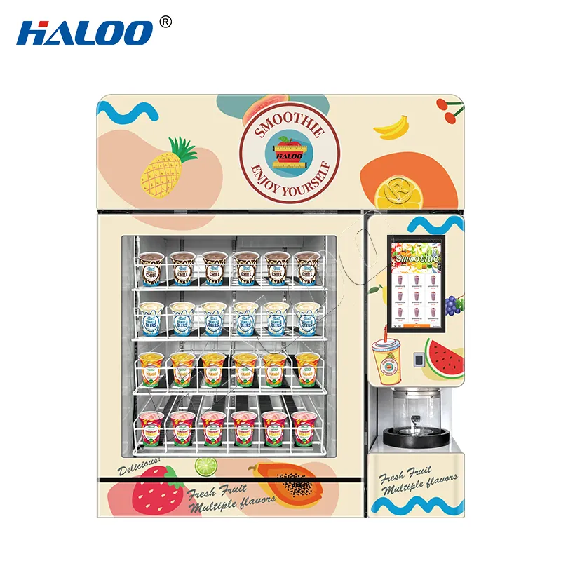 Good Selling Smoothie Vending for Shopping Malls 3