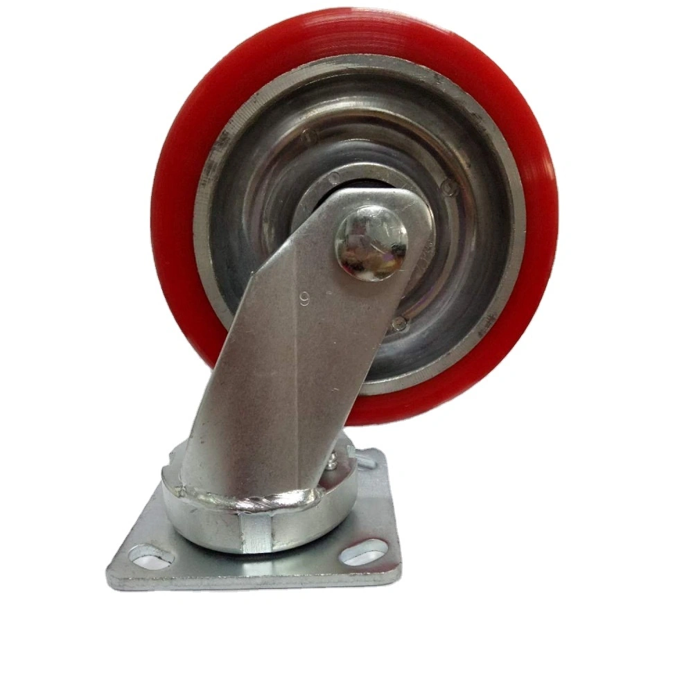 Industrial Swivel 150mm Super Heavy Duty Kingpinless Caster 600kgs Load Capacity 1