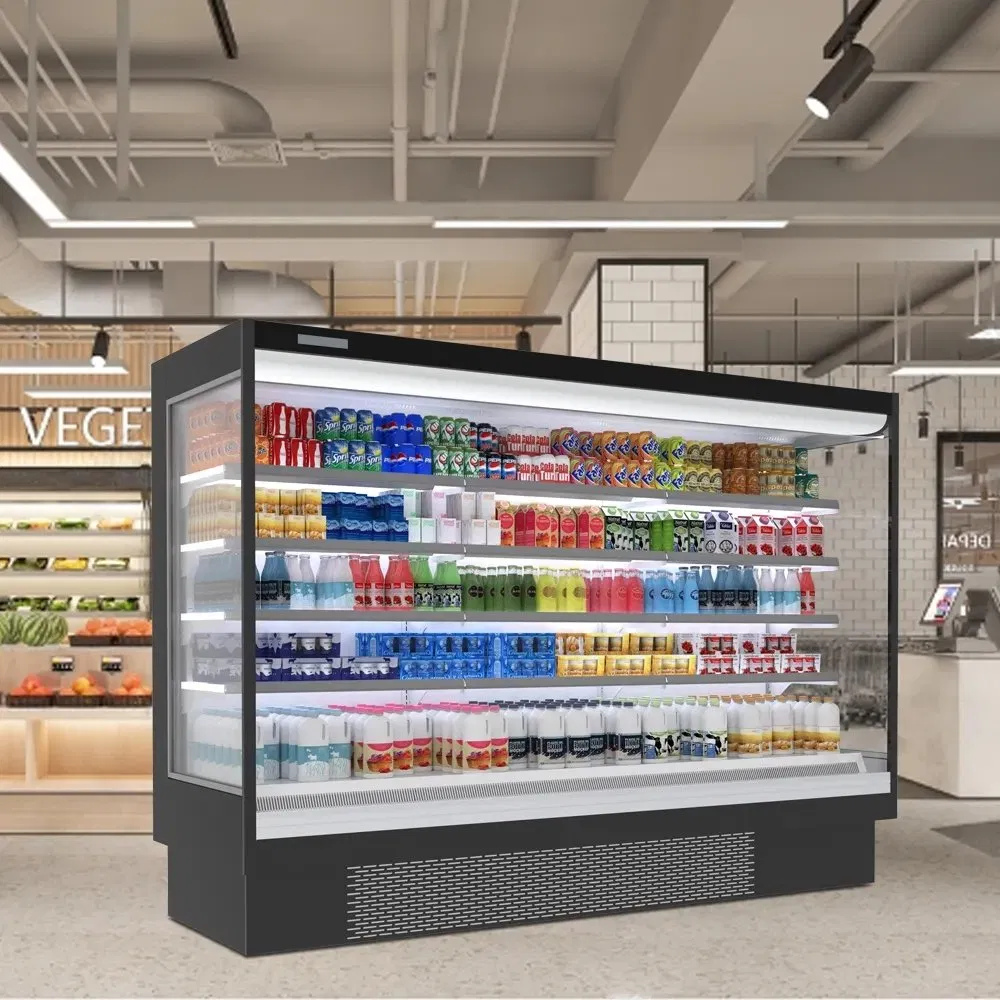open air display merchandiser refrigerator