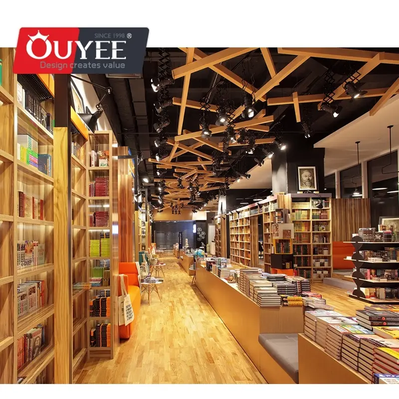 Mobili per biblioteca, scaffali per libri, armadietti in legno, ripiani 1