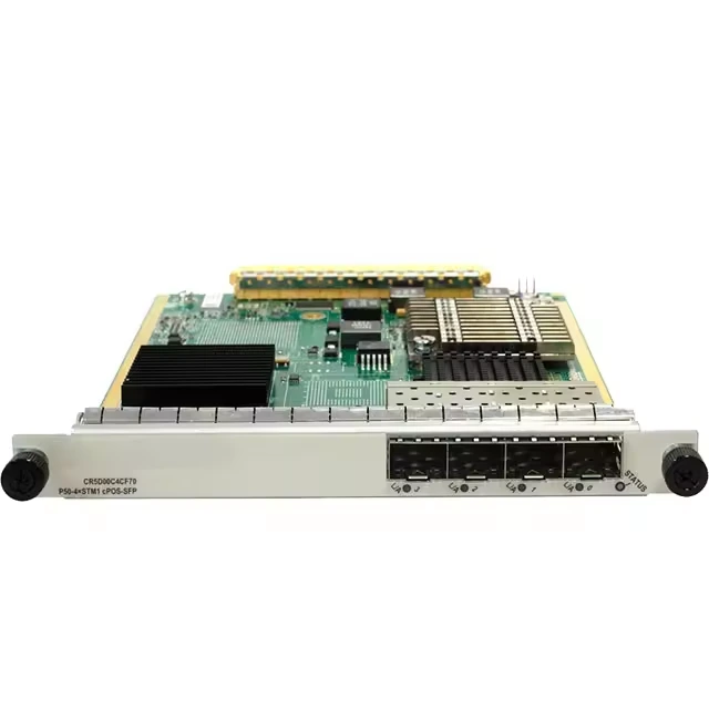 CR5D00C4CF70 03030PVG Tarjeta flexible STM-1 Pos-SFP de 4 puertos canalizados (P50) para hardware 1