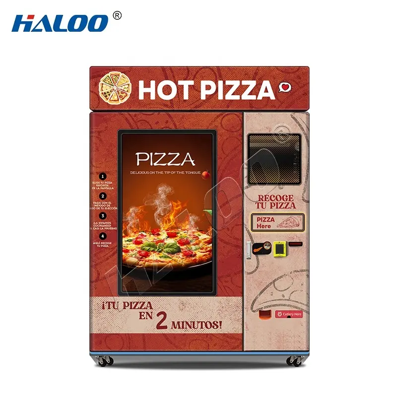 For Outdoor Pizza Vending Machine Metal Plate by Haloo 3