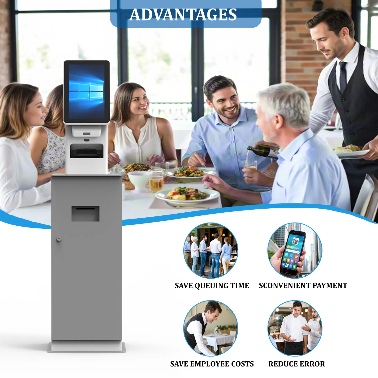 Custom Kiosk Manufacturers Customized/i3/i5 - - E-Star 4