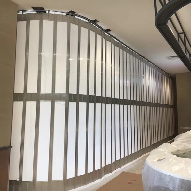 Crystal Transparent Polycarbonate Pull Gate - Anti-theft & Sound Insulation 1