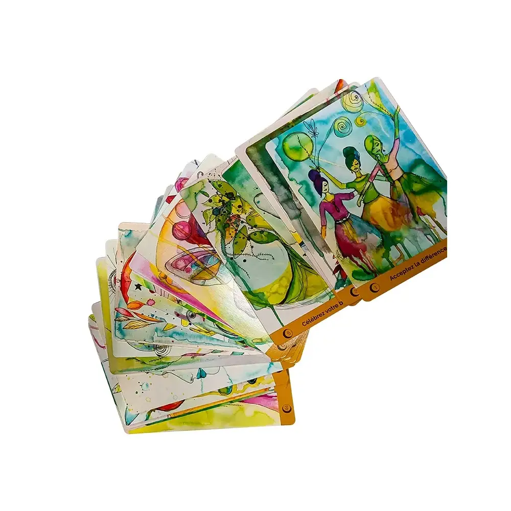 Benutzerdefinierte Oracle -Karten -Tarotkarten mit Reiseführer - Großhandelsqualität Oracle Cards 1