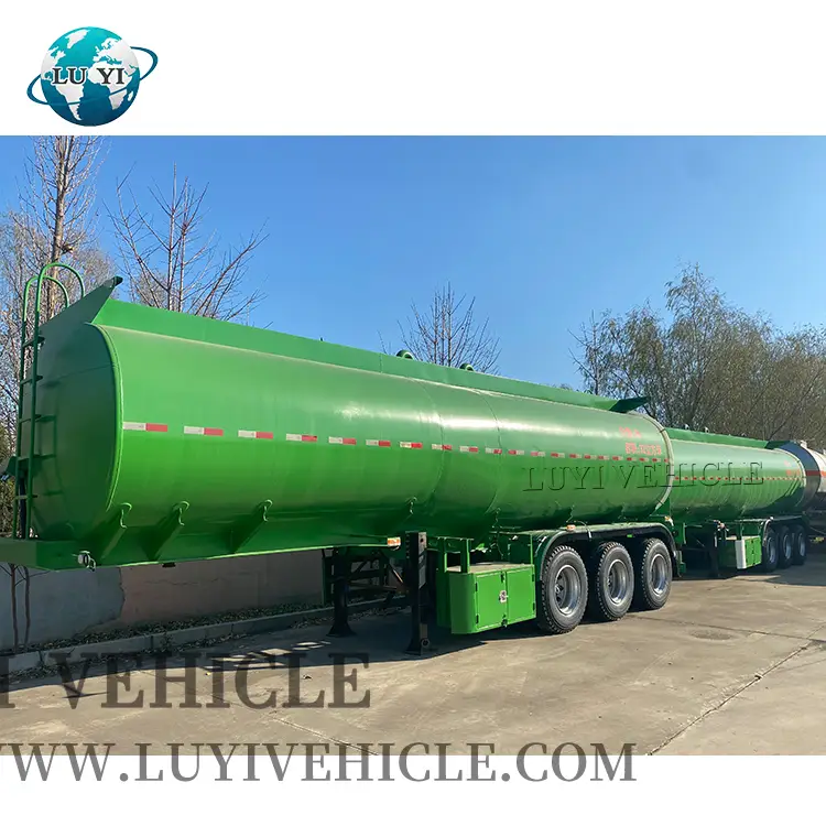 3-оси 50000L топливный бакер из нержавеющей стали тяжелый 1