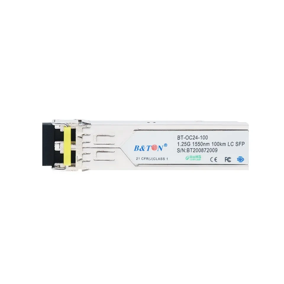 SFP-GE-LH100-SM1550 0231A321 Модуль трансивера Оптический модуль-SFP-GE-Одномодовый модуль (1550 нм, 100 км, LC) для H3C 1