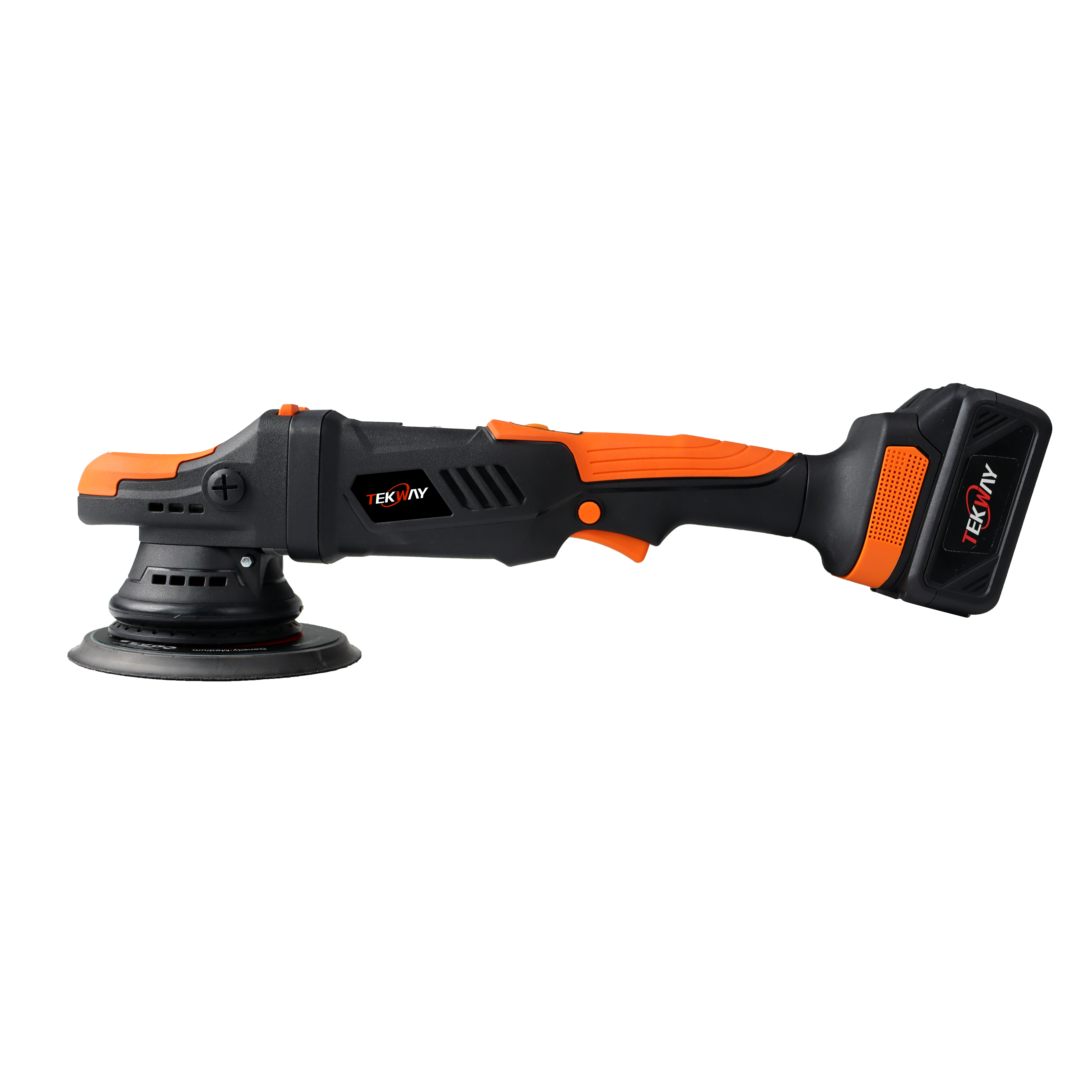 18 V Akku-Autopolierer – Dual Action 15 mm Orbit 2300–3800 U/min Geschwindigkeit mit 4000 mAh Akku 2