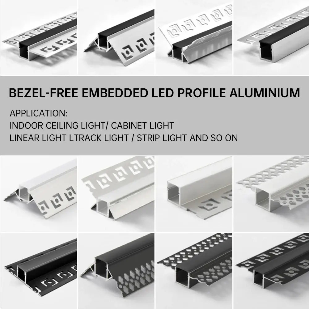 Bepoke Aluminium Profile Led Strip Light Price List 6
