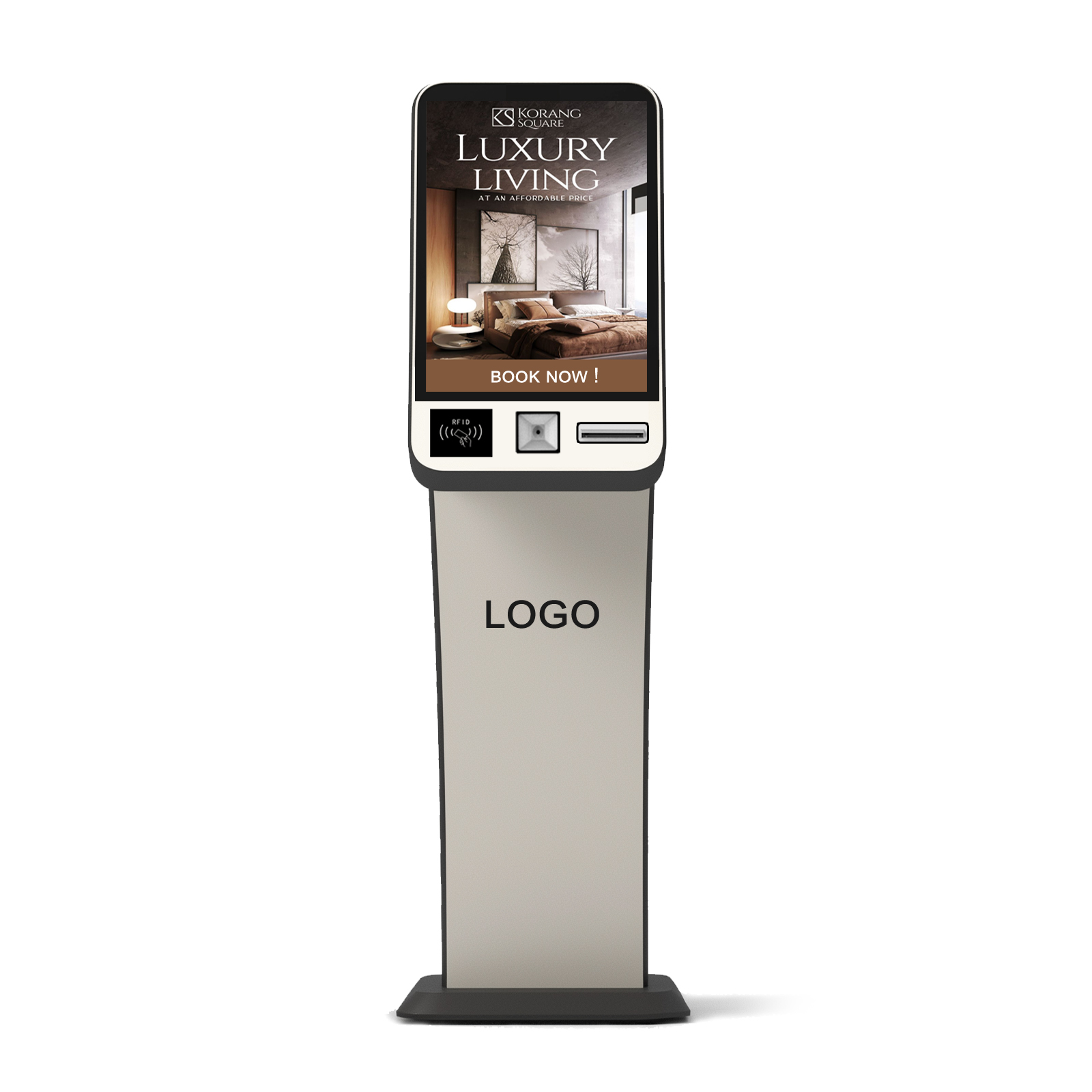 Hotel Kiosk 27 Inch Self Check In Ticket Kiosk