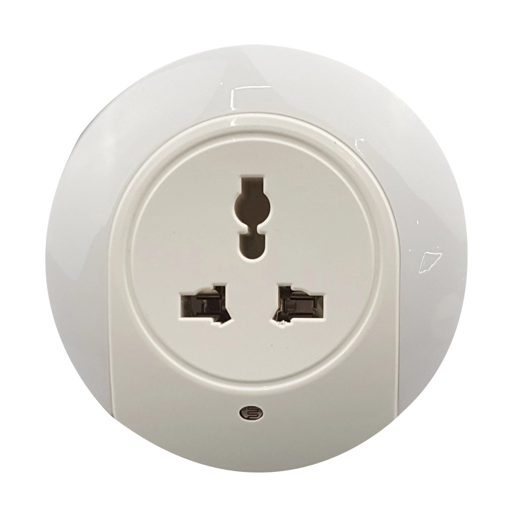 A78c Led Night Light With Outlet Dask To Dawn Sensor Plug In Lighting 220v 1w Wall Charger 1