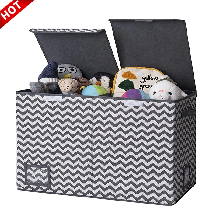 Heavy Duty Collapsible Fabric Kids Toy Storage Organizer Box For Home 1
