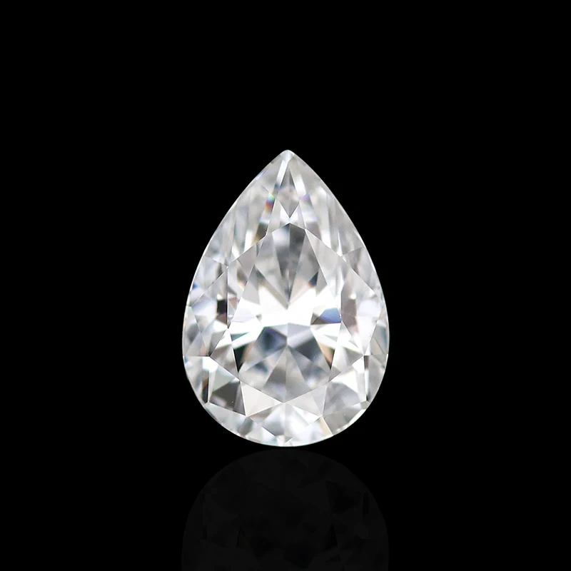Hybrid Pear Cut Moissanite Vvs Loose Moissanite Sparkle Loose Gemstone Fancy Cut Moissanite Loose Price Per Carat For Jewelry 1