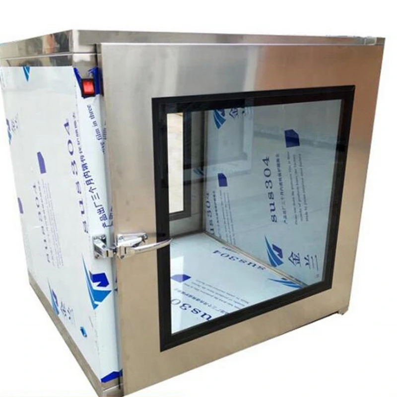 304 Stainless Steel UV Light Pass Box for Clean Room & Lab 1