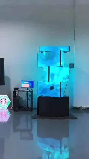 Rotating LED Screen Mechanical Screen 360° HD for Malls | JunChen Display 1