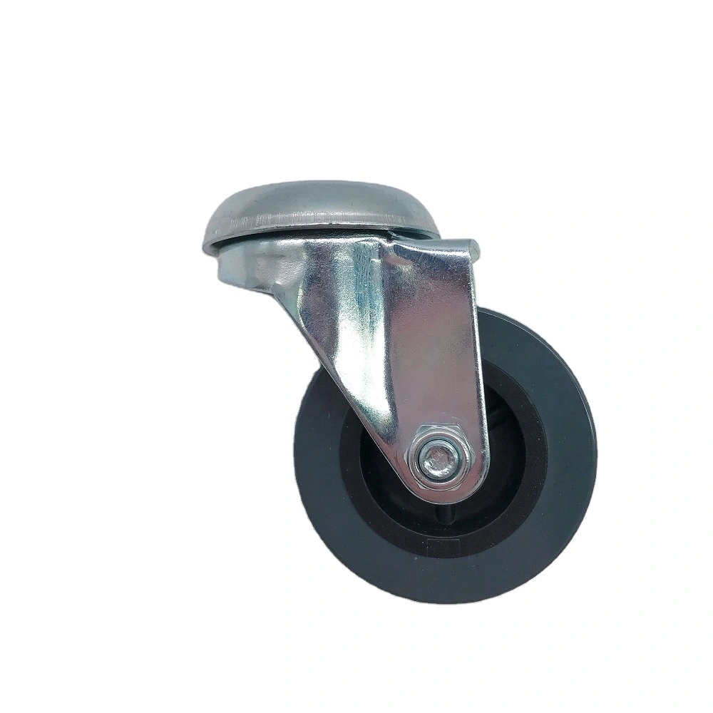 50mm Hollow Stem Casters And Wheel Pvc Casters 1