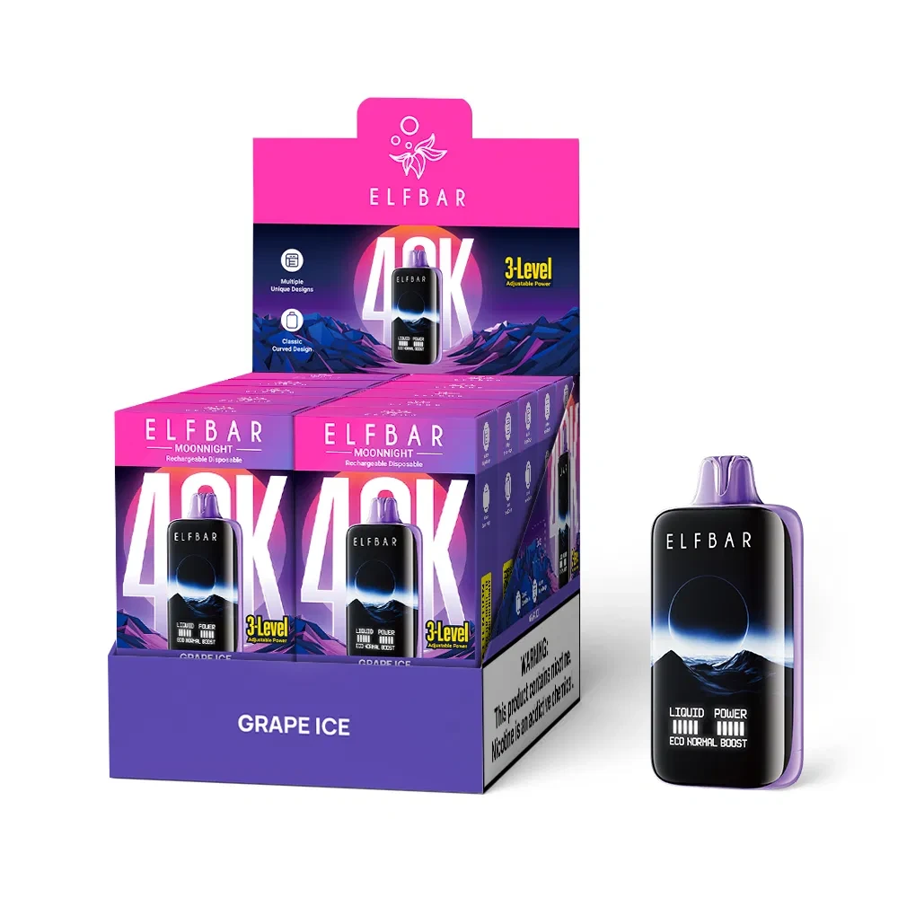 Elfbar Moonlight Vape Vaporizer Electronic Cigarette 40000 2000 Puff Bar Disposable Pen - Puff and Vaper 1