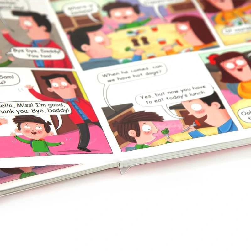 Drukservice voor hardcover kinderboeken in China. Drukservice voor interessante flapboekjes voor kinderen. 1