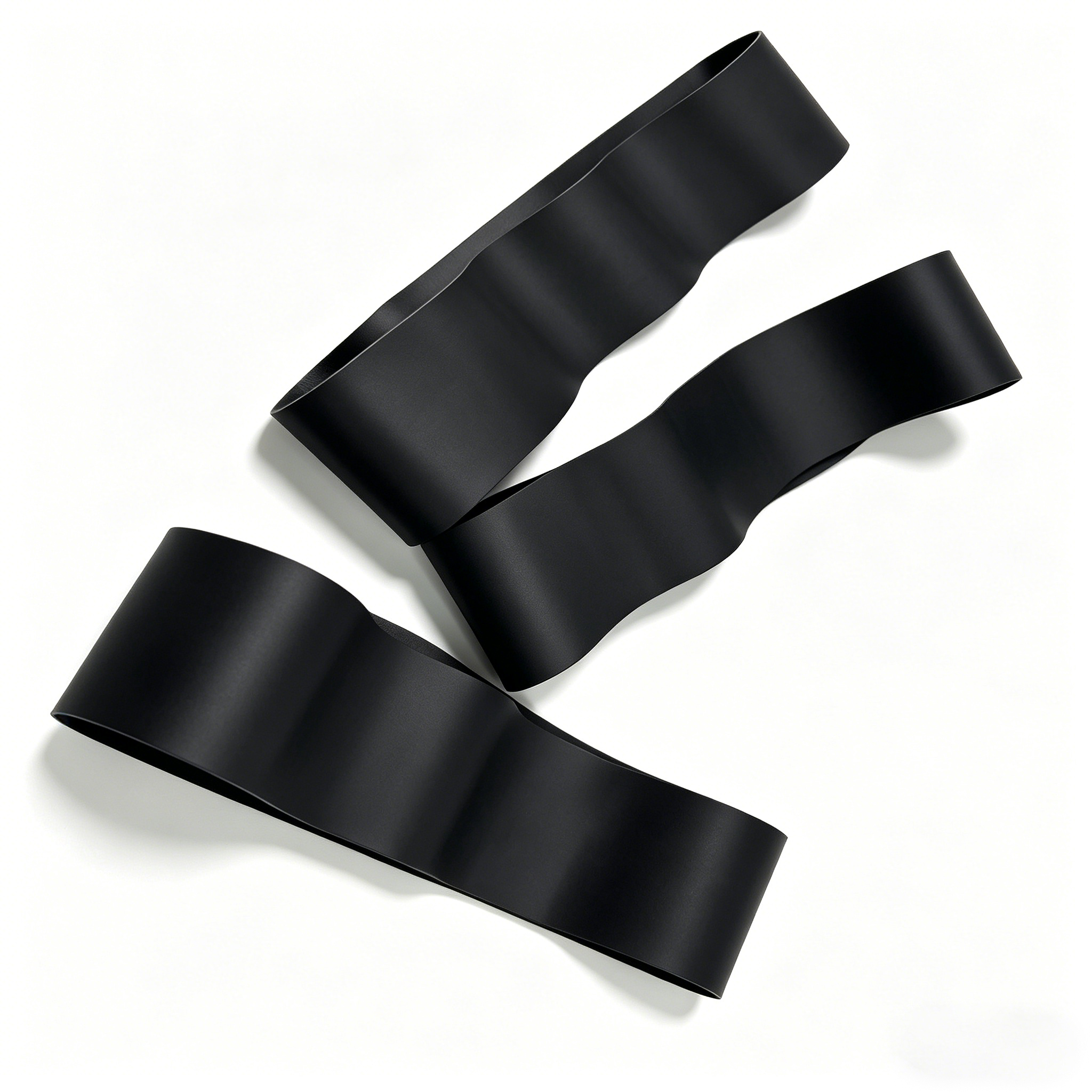 6.3 Inch Large Black Rubber Bands for Office & Packaging – Bulk Wholesale 1