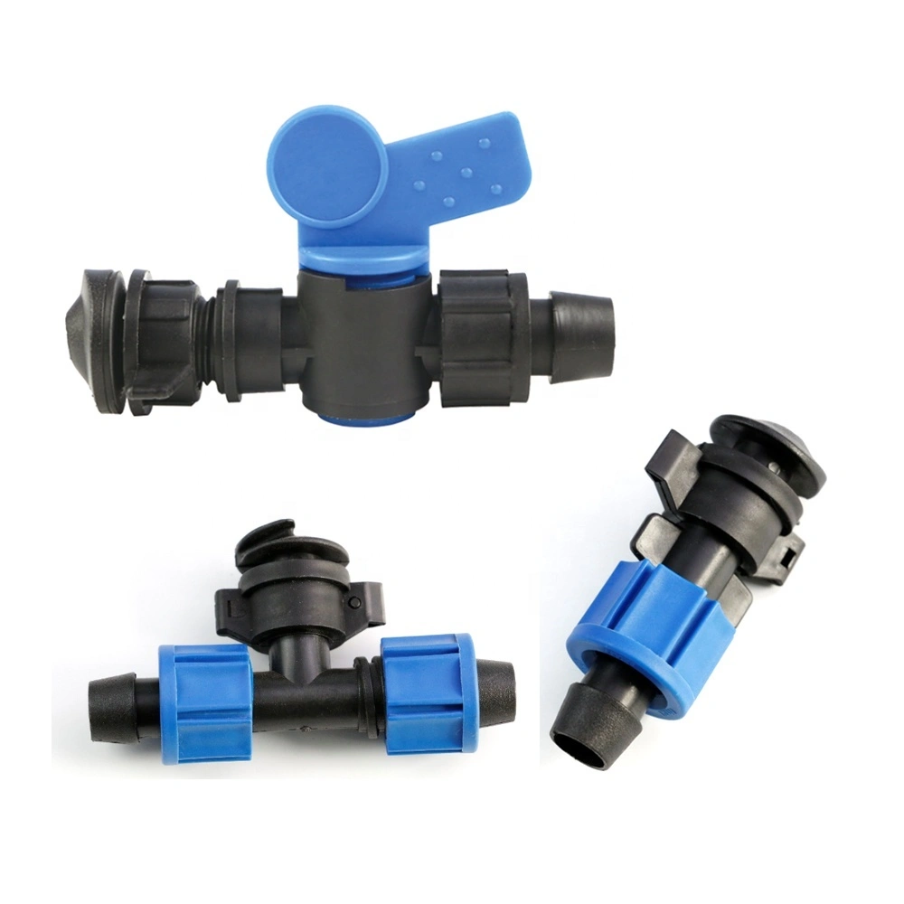 16mm Drip Tape Mini Flow Control Valve for Farm/Garden 1