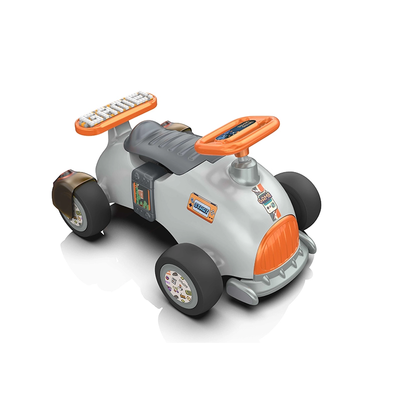 Muziek 360° wielen loopauto speelgoed van voet tot vloer voor kinderen van 2 tot 4 jaar Ontwikkelingsvoordelen Kunststof materiaal 1