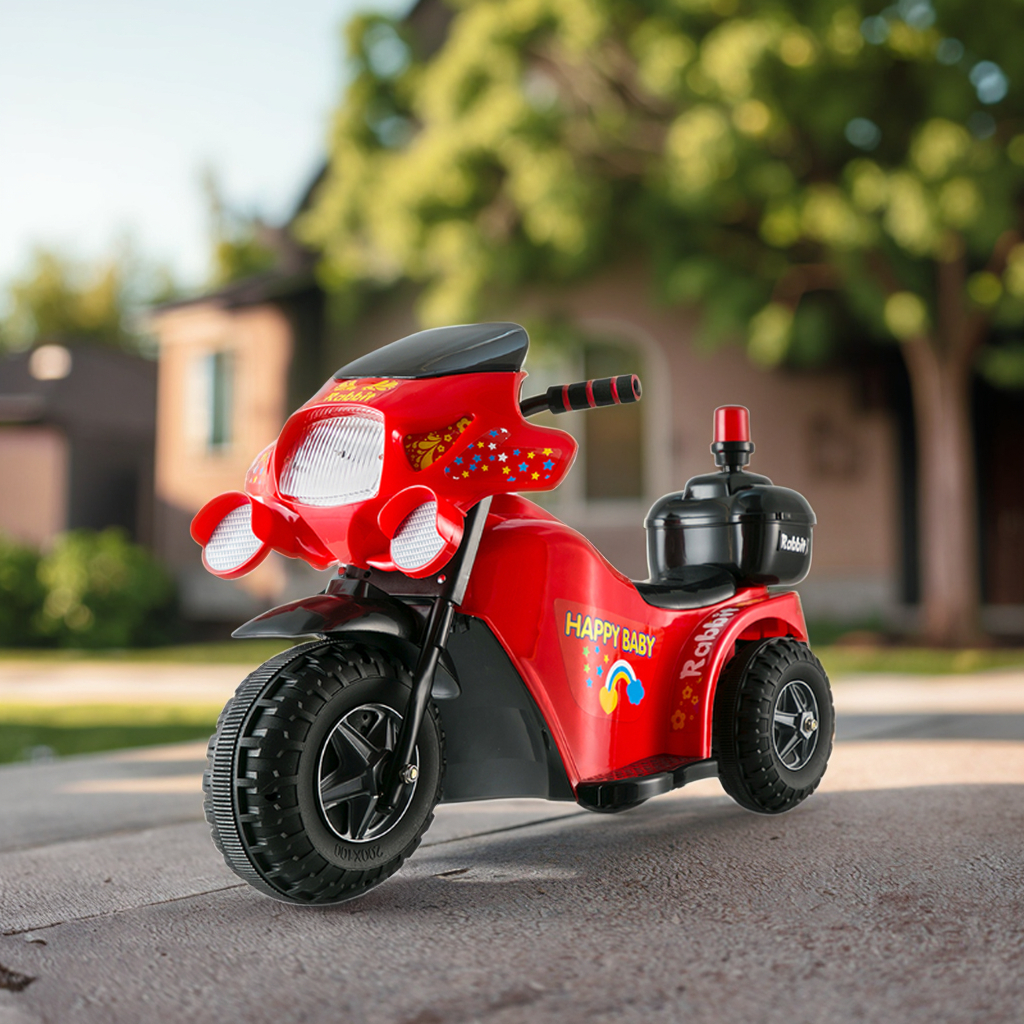 Moto eléctrica de juguete para niños a batería con cargador de coche incluido. Soluciones OEM/ODM. Fabricada en plástico duradero. 1