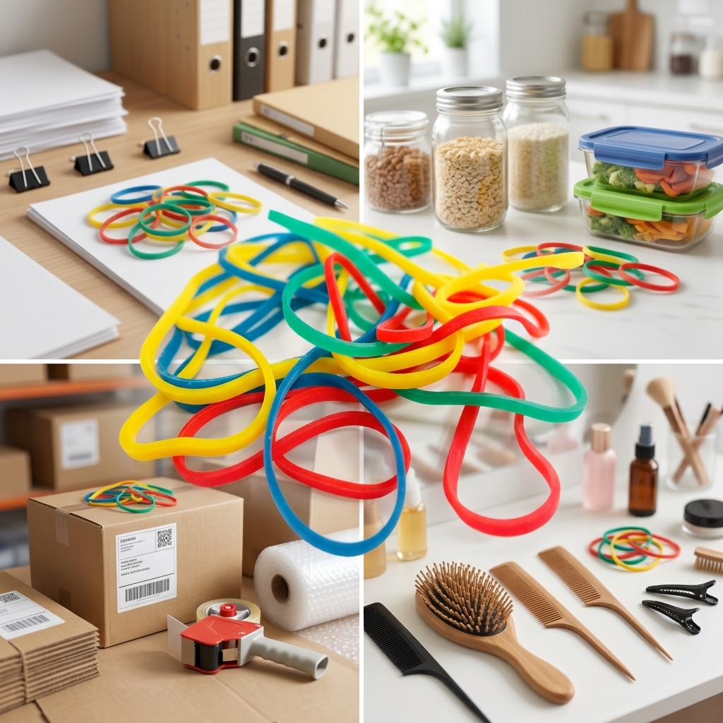 Latex-Free Rubber Bands for Food Processing, Healthcare & Logistics – Bulk Wholesale 3