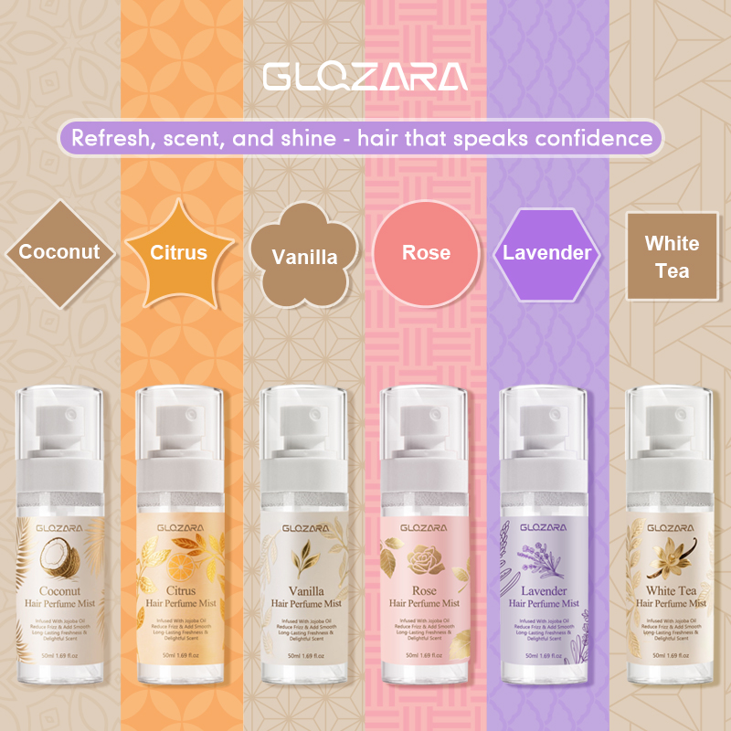 Парфюм для волос Private Label Control Hair Frizz Increase Shine Vanilla Hair Perfume Spray 5