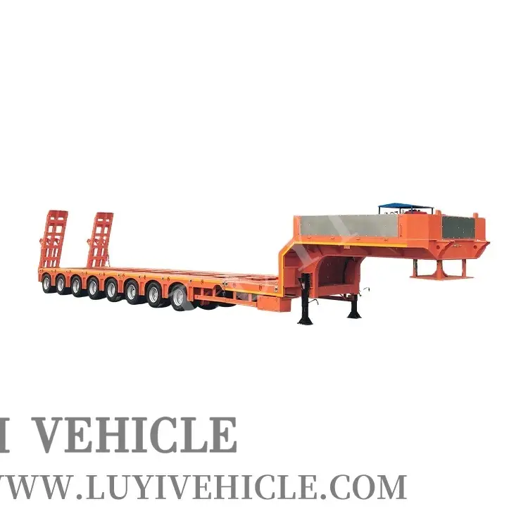 8 Línea 16 Axiles Semi remolque Lowbed Especial para África 1
