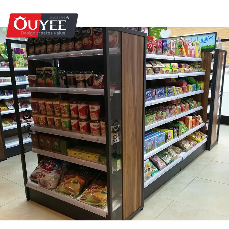 Rayonnages gondoles pour supermarchés, rayonnages gondoles sur mesure en gros - Ouyee 5