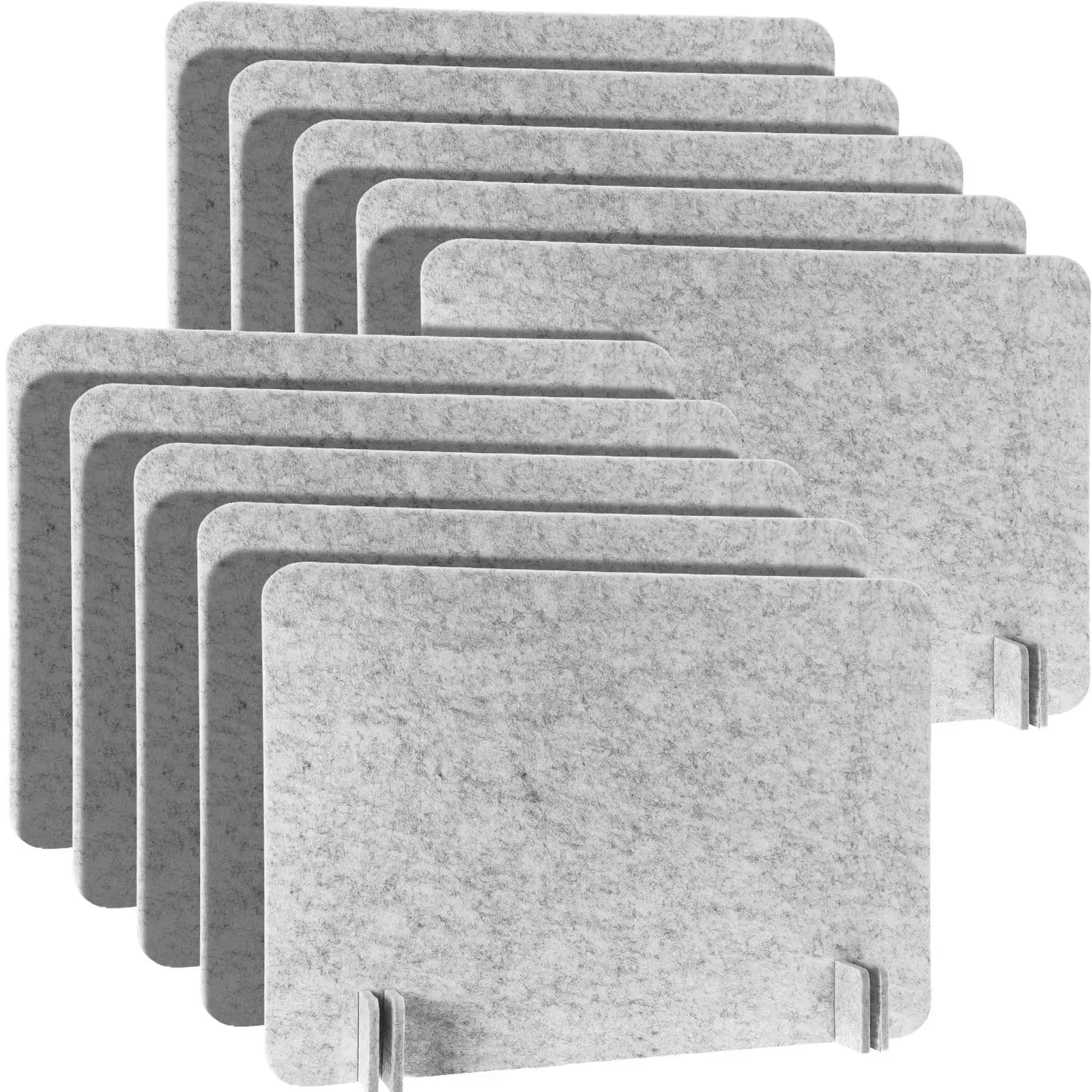 PET filc hangelnyelő akusztikus asztali elválasztó panel irodai használatra 1